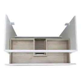 Тумба с раковиной Azario Мила 80 CS00091366, напольная, Белая матовая