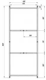 Рама сварная ПУ 170*70 Marka One
