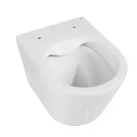 Подвесной унитаз ABBER Bequem AC1102 белый, безободковый, с сиденьем микролифт