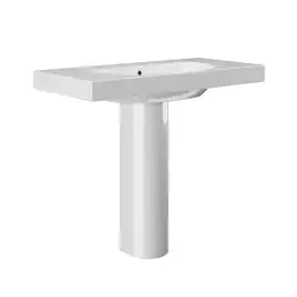 Раковина KERAMA MARAZZI BUONGIORNO подвесная\мебельная, 100 см, белая глянцевая, BG.wb.100