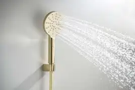 Душевой набор Aquatek Оберон AQ2033BG, Золото матовое