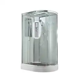 Душевая кабина AvaCan A2812LLED 120x80 см, низкий поддон, с крышей, левая