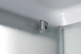 Душевая кабина Loranto 100х80 CS-5180-13L F, низкий поддон, цвет профиля сатин