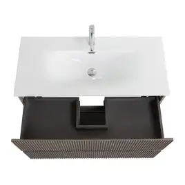 Тумба под раковину BelBagno UNO-1000-2C-SO-СO подвесная, Бежевый матовый