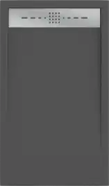 Душевой поддон Good Door Stella 100х70 из искусственного камня, Черный ЛП00155