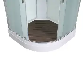 Душевая кабина AvaCan EM2090 90x90 см, низкий поддон, с крышей
