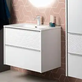 Тумба под раковину Aquanet Вита 70 белый матовый, подвесная, 330476