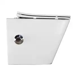 Подвесной унитаз Azario Hugo AZ-10007 c функцией биде, безободковый, с быстросъемным сиденьем микролифт