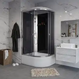 Душевая кабина Niagara Eco 100х80 E100/80/40L/TN высокий поддон