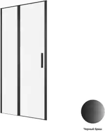 Душевая дверь Allen Brau Priority 120 см, 3.31033.BBA, профиль Черный, стекло Прозрачное