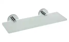Полочка стеклянная 30 см BEMETA OMEGA хром 104122042