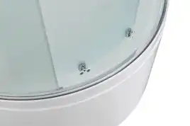 Душевая кабина AvaCan EM5812LLED 120x80 см, высокий поддон, с крышей, левая