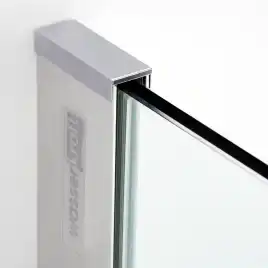 Душевой уголок WasserKRAFT Aller 10H 120х90 10H07RWHITE профиль Белый / Хром стекло Прозрачное