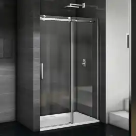 Душевая дверь Good Door Gelaxy WTW-110-C-CH , ГЛ00003, профиль Хром, стекло Прозрачное