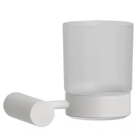 Стакан подвесной AVS Slimmer, белый матовый