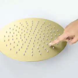 Верхний душ Aquatek  AQ2075BG, Золото матовое