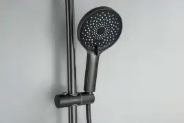Душевой гарнитур Aquatek Лугано AQ2022BGM, Оружейная сталь