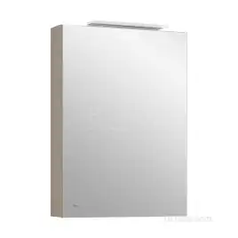Зеркальный шкаф Roca Oleta 50 A857644515 с подсветкой, Капучино матовый