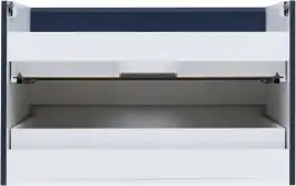 Тумба под раковину Aquanet Вега 2.0 80 маренго, подвесная, 337949