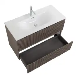 Тумба под раковину BelBagno UNO-1000-2C-SO-СO подвесная, Бежевый матовый