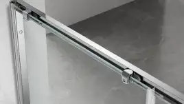 Душевой уголок Veconi Rovigo RV-055 140х70х195, профиль Хром, стекло матовое pear (RV055-14070-02-C8)