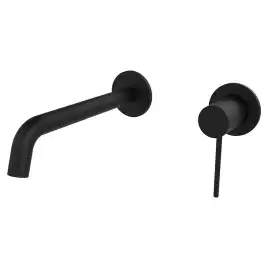 Смеситель для раковины AVS Slimmer 811-102-MB встраиваемый, с внутренней частью, черный матовый