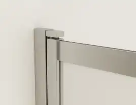 Шторка для ванны Vincea  100 VSB-1E100CLB, раздвижная, профиль черный, стекло прозрачное