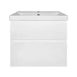 Тумба с раковиной Azario Мила 60 CS00091362, подвесная, Белая матовая