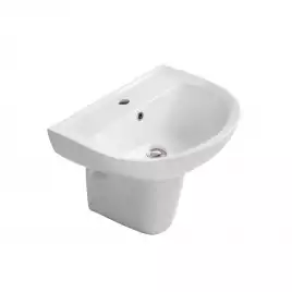 Полупьедестал для раковины Aquatek 30х24х34 AQ5421-00, Белая