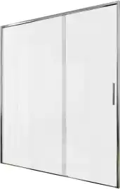 Душевая дверь Aquanet Pleasure Evo 160 см, AE65-N160-CT, профиль Хром, стекло Прозрачное