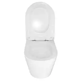 Унитаз подвесной Azario LANDER AZ-2802E подвесной, безободковый, со смывом 