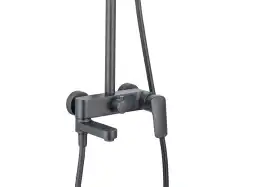 Душевая система Aquatek ВЕГА AQ2040BGM, Оружейная сталь