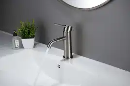 Смеситель для раковины Aquatek Европа AQ1310BGM, Оружейная сталь