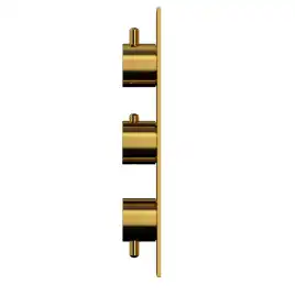 Смеситель для душа Whitecross Y gold скрытого монтажа термостатический Золото глянцевое, Y1238GL