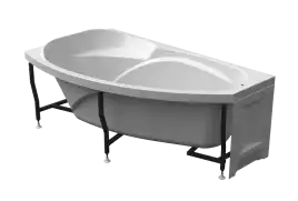 Акриловая ванна Radomir София 170х100 правая (2-01-0-2-1-223), на каркасе, белая