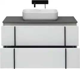 Тумба под раковину Allen Brau Reality 100 1.32007.WM белый матовый