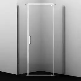 Душевой уголок WasserKRAFT Leine 35P 90х90 35P11 профиль Хром стекло Прозрачное