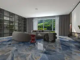 Керамогранит AZARIO CARLIN AQUA GOLD 60x120 Carving (H18004001G)