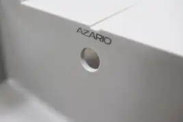 Кухонная мойка AZARIO Izmir 740х480х197 кварцевая, прямоугольная, цвет Серый: CS00097683