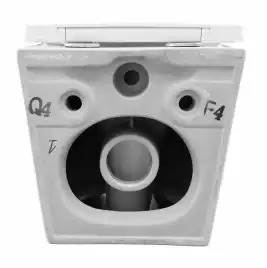 Подвесной унитаз Azario PRO PRO-0001 UQ3 безободковый, смыв Торнадо, в комплекте с сидением микролифт, Белый глянцевый