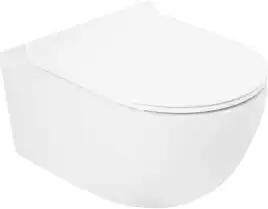 Подвесной унитаз CEZARES MOLVENO CZR-2468-TH-R безободковый, белый