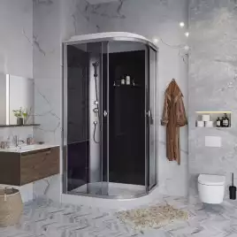 Душевая кабина Niagara Eco 120х80х215 E120/80/13L/TN низкий поддон, без гидромассажа