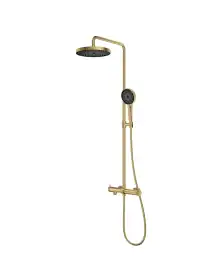 Душевая система  Vincea Rim VSFS-2RM1BG VSFS-2RM1BG для ванны с изливом, брашированное золото
