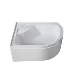 Душевая кабина AvaCan EM5812LLEDT 120x80 см, высокий поддон, с крышей, левая
