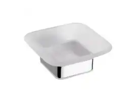 Мыльница стеклянная 10,7 см BEMETA VIA хром 135008022