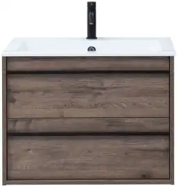 Тумба под раковину Aquanet Lino 70 Дуб Веллингтон 253911