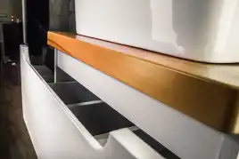 Столешница под раковину Jorno WOOD  120 Wood.06.122/LW Дерево светлое