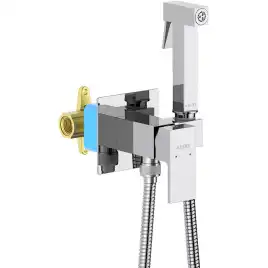 Гигиенический душ со смесителем Aquatek AQ1022CR однорычажный, Хром