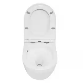 Унитаз подвесной Azario Blanko AZ-9003WT подвесной, безободковый, со смывом 