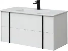 Тумба под раковину Allen Brau Reality 100 1.32007.WM белый матовый